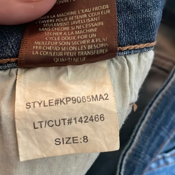 Kut from the Kloth Catherine Boyfriend Jeans Womens 8 Straight MidRise KP9065MA2 - Picture 4 of 11